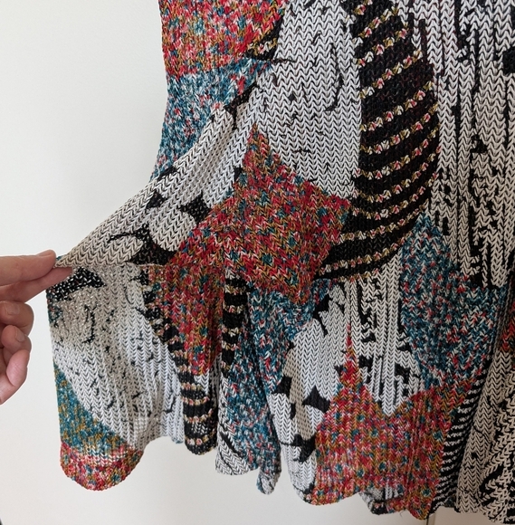 IC by Connie K colorful Sleeveless Women's Top sz M - Picture 11 of 12